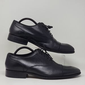 Cole Haan Men's Williams Cap Toe Oxford Black Shoes C12202 Size 11 M Pre-owned